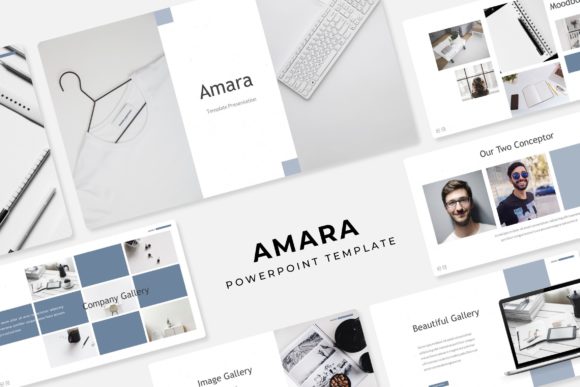 Amara Power Point Template: Design Flexibility