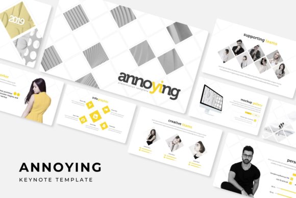 Annoying Keynote Template