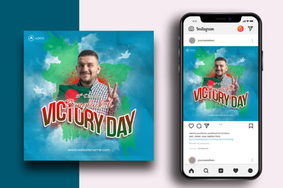 Bangladesh Victory Day Social Media Post