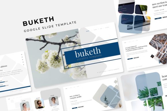 Buketh: A Premium Google Slide Template for Modern Designers