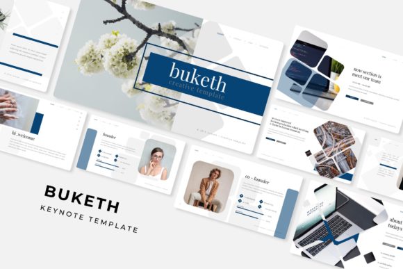 Buketh Keynote Template: 150+ Slides for Stunning Presentations
