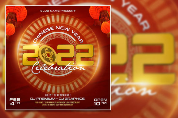 Create Stunning Chinese New Year Social Media Posts & Flyers