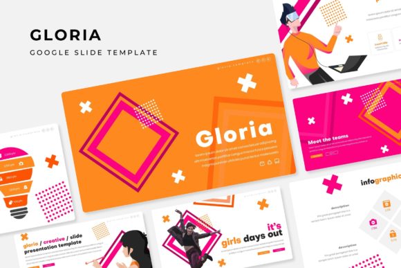 Gloria Google Slide Template: Modern Design for Professionals