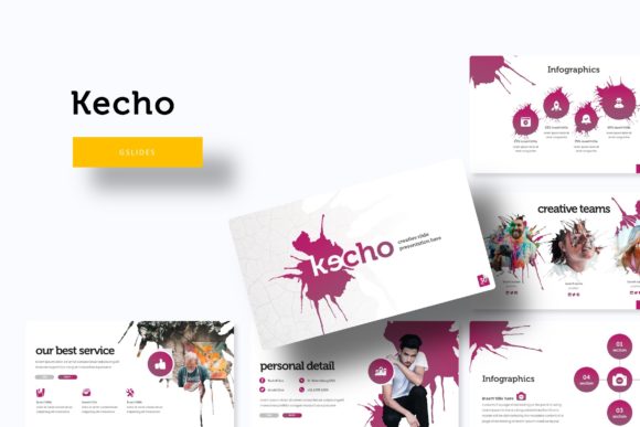 Kecho Google Slide Template: A Modern Design Powerhouse