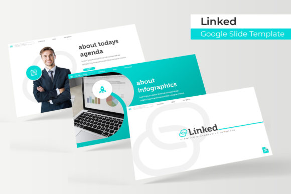 Linked Google Slide Template: Modern Presentation Design