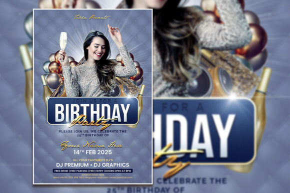 Modern Style Birthday Party Template for Your Next Celebration
