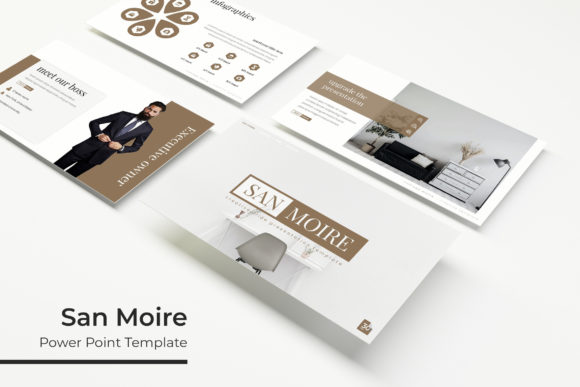 San Moire: A Premium PowerPoint Template for Modern Design