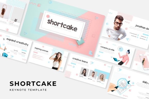 Shortcake Keynote Template: 150+ Slides for Polished Presentations